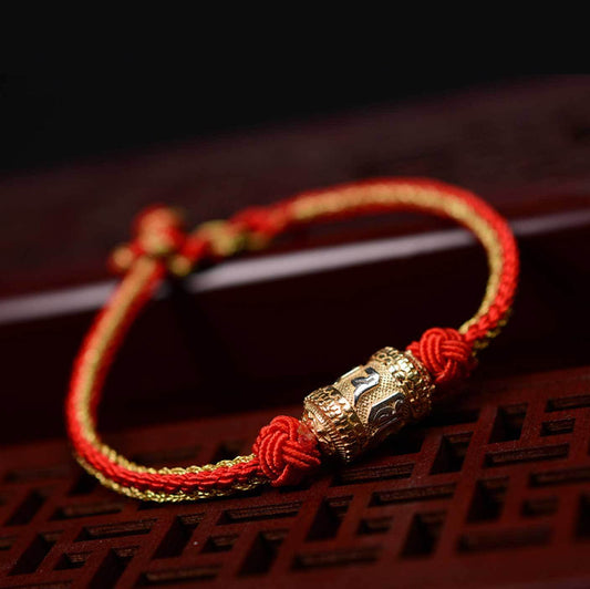 Tibetan Mantra Bracelet - Luck & Protection