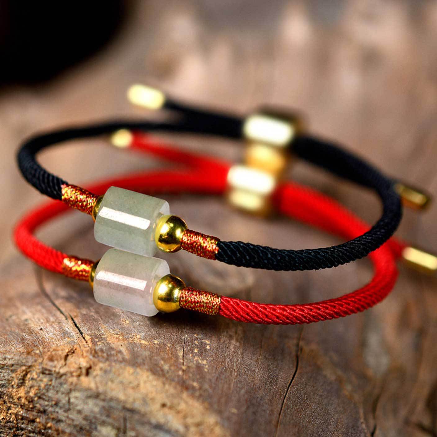 test - Tibetan String Aventurine Bracelet - Handmade