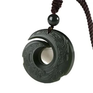 Hetian Jade Pendant Manifesting Necklace